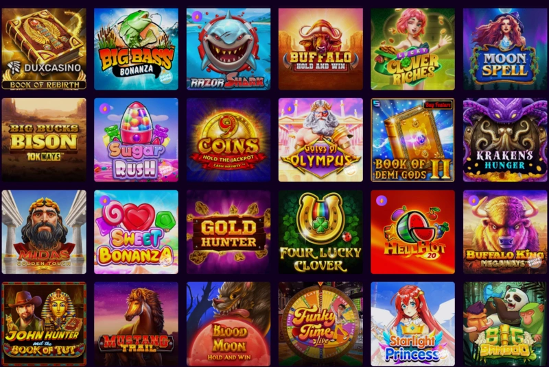 dux games page