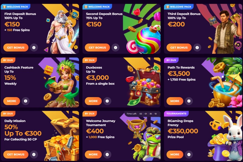 dux promotions page